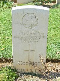 Cassino War Cemetery - Chamberlain, John L.