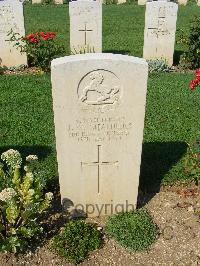 Cassino War Cemetery - Chambers, John William