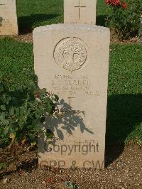 Cassino War Cemetery - Clarke, Ernest Frank