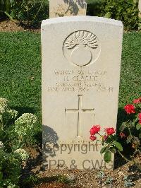 Cassino War Cemetery - Clarke, Henry