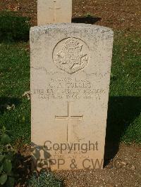 Cassino War Cemetery - Colliss, George Alfred