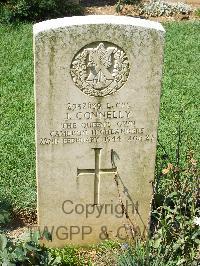 Cassino War Cemetery - Connelly, James