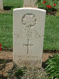 Cassino War Cemetery - Courage, Donald Graham