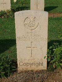 Cassino War Cemetery - Critchley, Albert