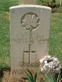 Cassino War Cemetery - Cunningham, Charles