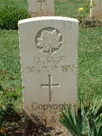 Cassino War Cemetery - Davis, Frederick Thomas