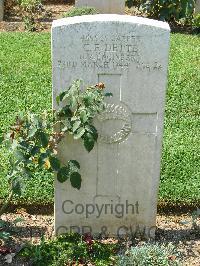 Cassino War Cemetery - Dette, Charles Francis