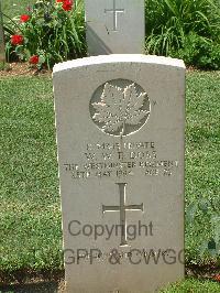 Cassino War Cemetery - Doss, William Woodrow Ernest