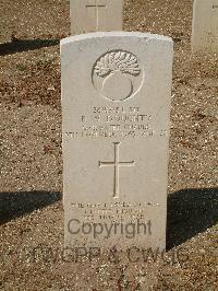 Cassino War Cemetery - Doughty, Frederick William