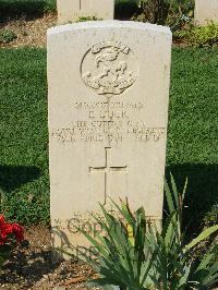 Cassino War Cemetery - Duck, Edgar