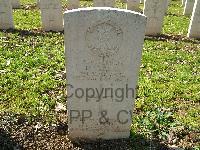 Cassino War Cemetery - Fraser, Hugh