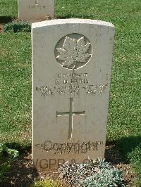 Cassino War Cemetery - Faris, Keith Donnell