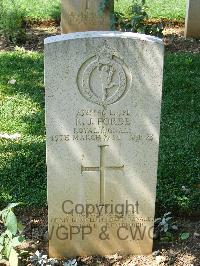 Cassino War Cemetery - Forde, Ronald James