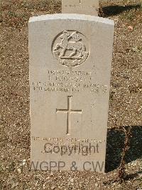 Cassino War Cemetery - Froggatt, Joseph