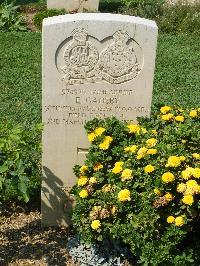 Cassino War Cemetery - Gadsby, Edward