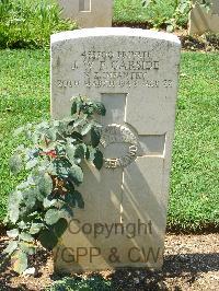 Cassino War Cemetery - Garside, James William Ferrier