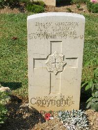 Cassino War Cemetery - Gladden, Alfred Walter