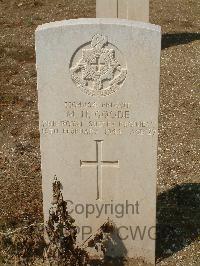 Cassino War Cemetery - Goode, Maurice Henry