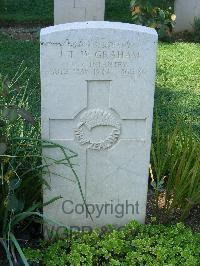 Cassino War Cemetery - Graham, John Te Wharetotara