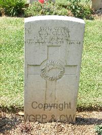 Cassino War Cemetery - Grant, Charles Allan