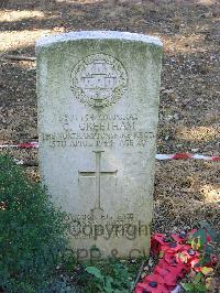 Cassino War Cemetery - Greetham, Charles