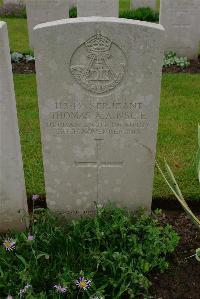 Etaples Military Cemetery - Ainslie, Thomas Alexander