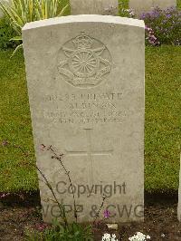 Etaples Military Cemetery - Albinson, Leonard