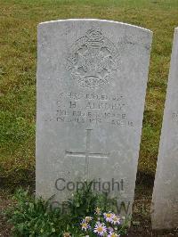 Etaples Military Cemetery - Albury, Charles Hubert