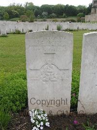 Etaples Military Cemetery - Alcock, G E