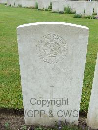 Etaples Military Cemetery - Alcock, William