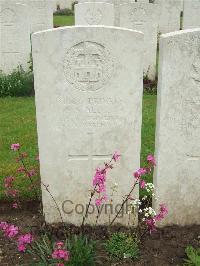 Etaples Military Cemetery - Aldis, Stanley Simeon