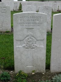 Etaples Military Cemetery - Andrews, Thomas George