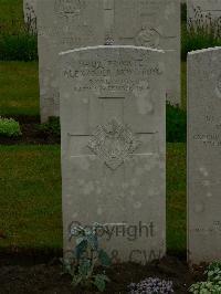 Etaples Military Cemetery - Armstrong, Alexander