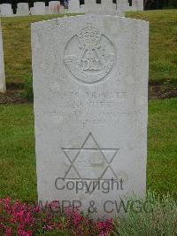 Etaples Military Cemetery - Asher, Sydney