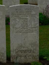 Etaples Military Cemetery - Ashworth, Harry