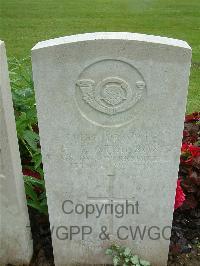 Etaples Military Cemetery - Atkinson, Fredk Thomas