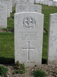 Etaples Military Cemetery - Atkinson, R