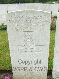 Etaples Military Cemetery - Bailey, Haydn Weir