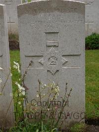 Etaples Military Cemetery - Ball, Charles