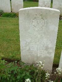 Etaples Military Cemetery - Banks, Albert James