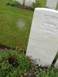 Etaples Military Cemetery - Banner, J