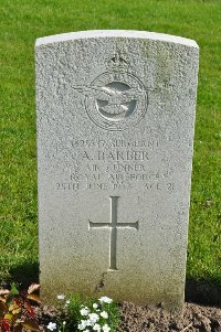 Etaples Military Cemetery - Barber, Arthur