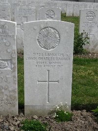 Etaples Military Cemetery - Barber, John Charles