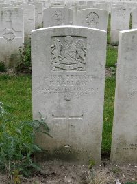 Etaples Military Cemetery - Barlow, Frank