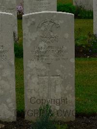 Etaples Military Cemetery - Barron, Timothy