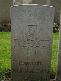 Etaples Military Cemetery - Bartley, W H