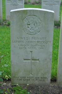 Etaples Military Cemetery - Beckett, Arthur James