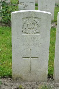 Etaples Military Cemetery - Bedlow, A