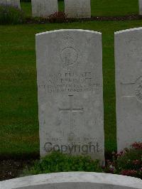 Etaples Military Cemetery - Beecroft, A V