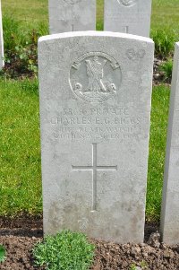 Etaples Military Cemetery - Biggs, Charles Edwin Grant